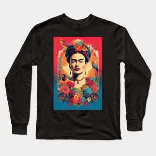 Frida Kahlo, Poster Long Sleeve T-Shirt